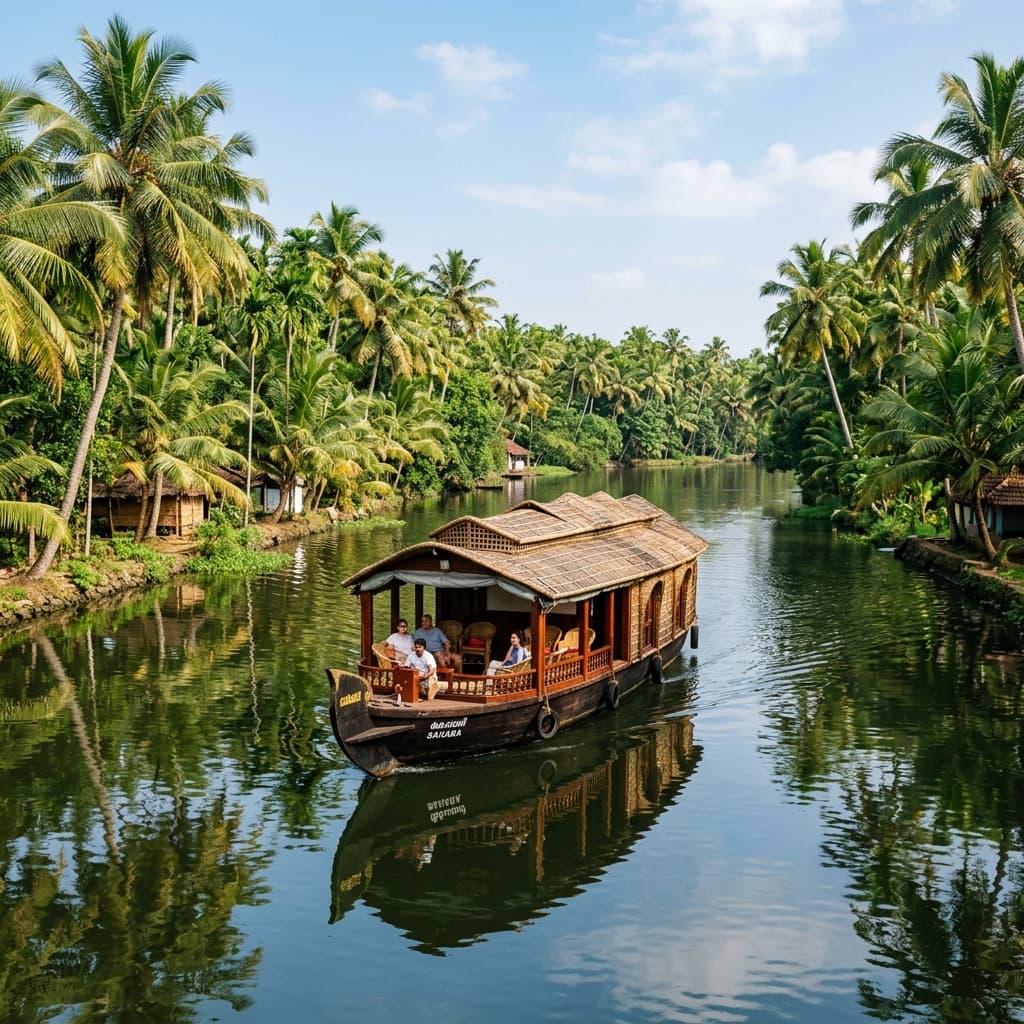 Traditional Houseboat Kerala